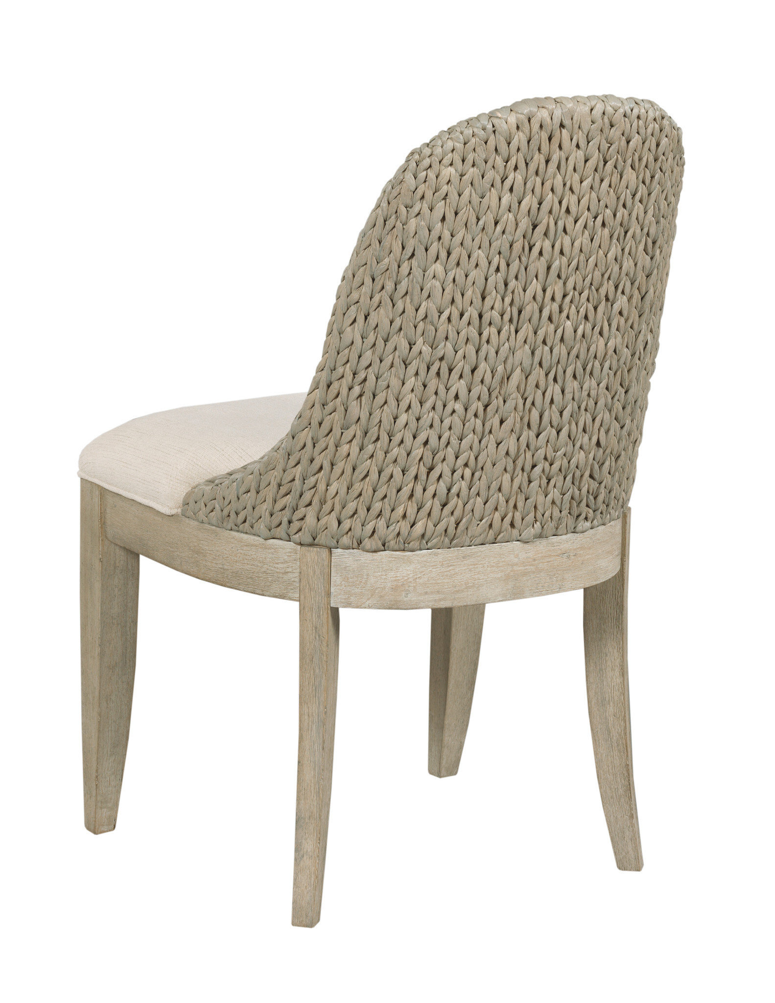 Vista Boca Fabric/Cane/Wood Woven Chair