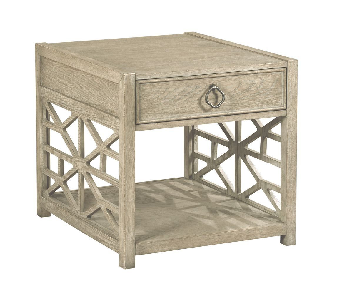 Vista Biscayne Wood Coffee Table Set