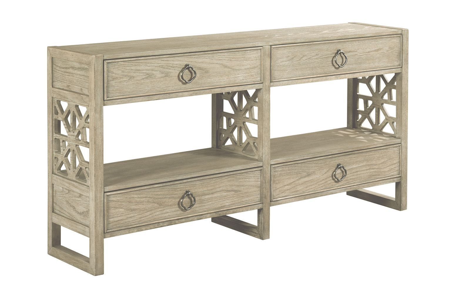 Vista Biscayne Wood Coffee Table Set