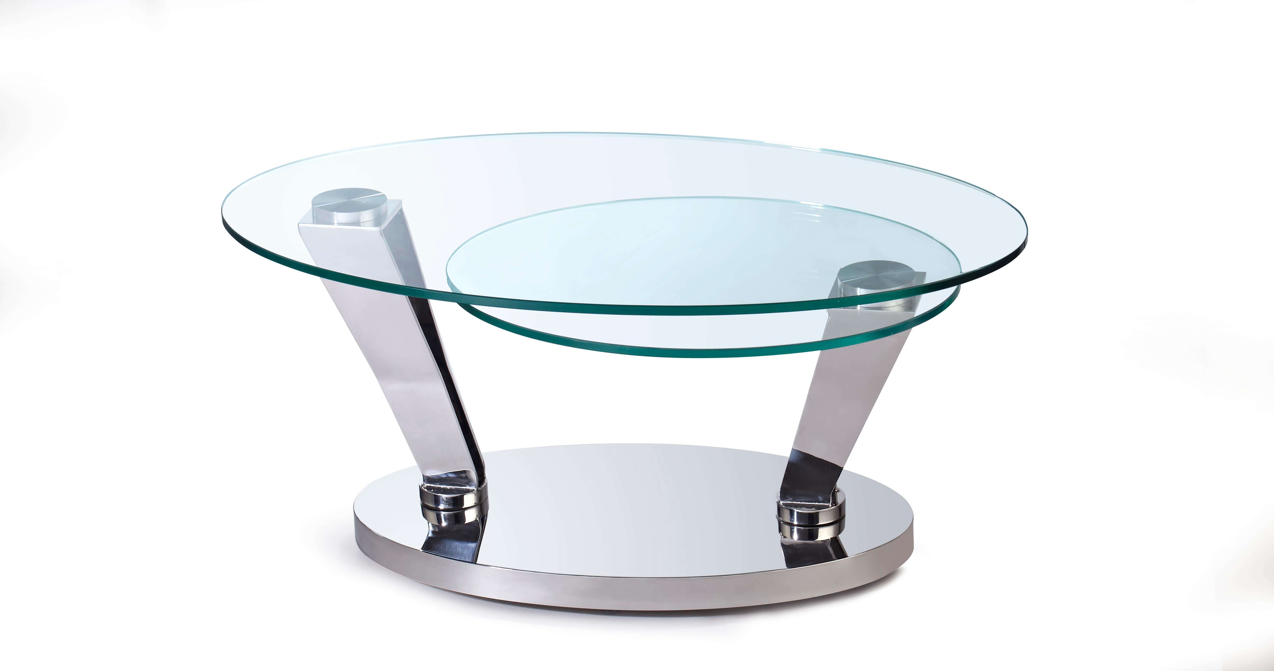 8045 Cocktail Table w/Motion Tops