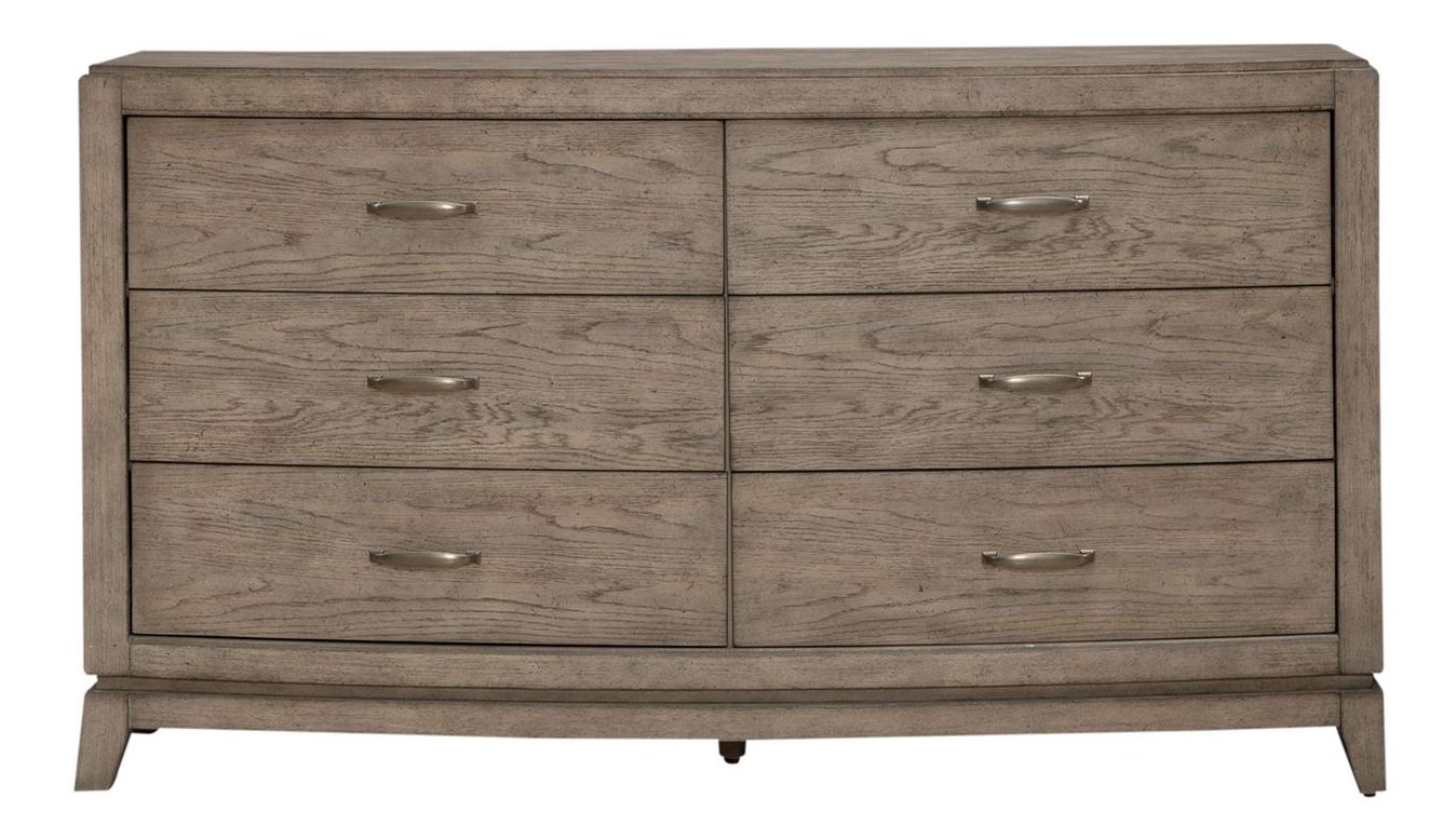 Avalon Wood 6-Drawer Double Dresser