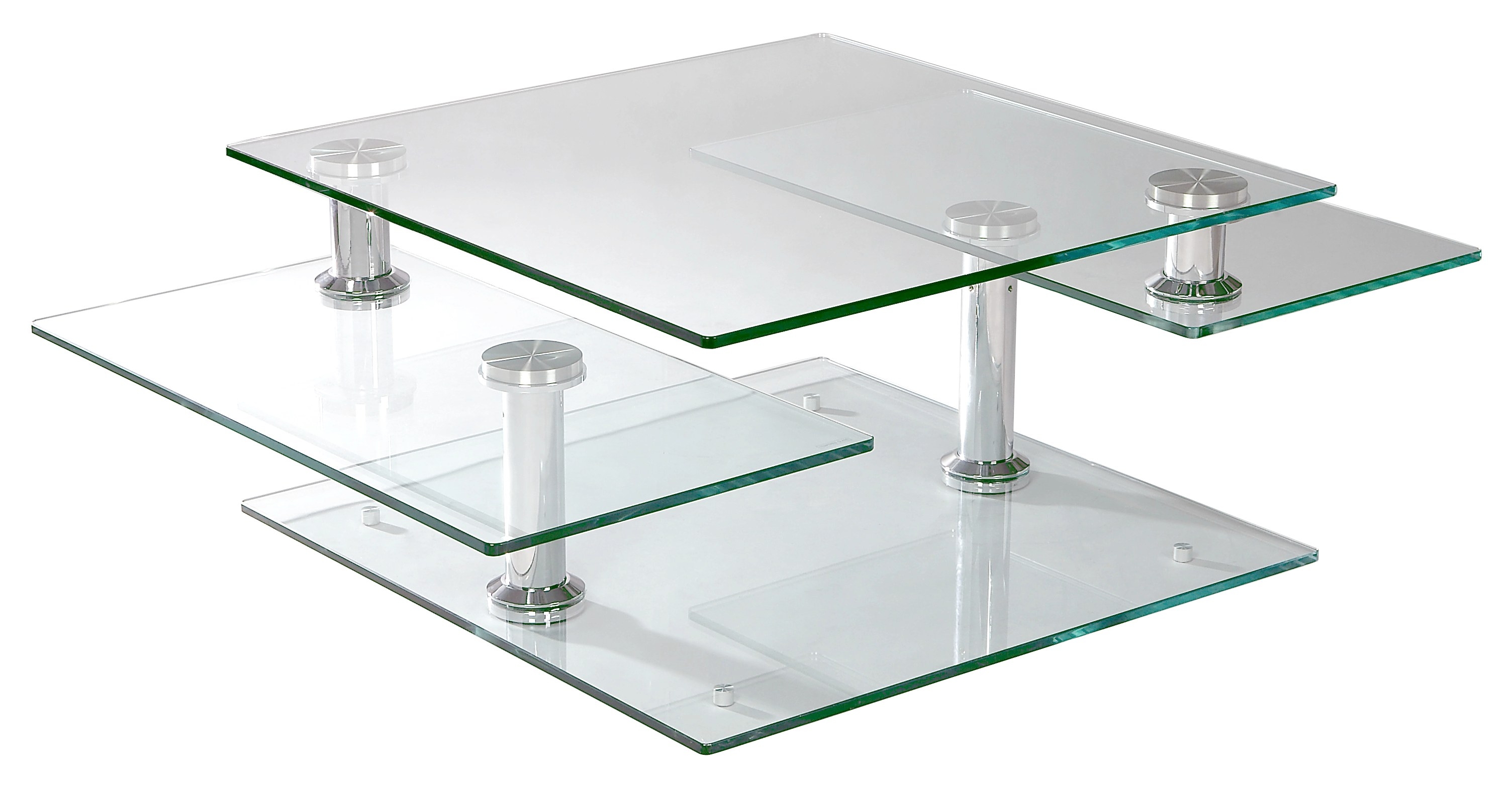 8052 Square Motion Top Cocktail Table