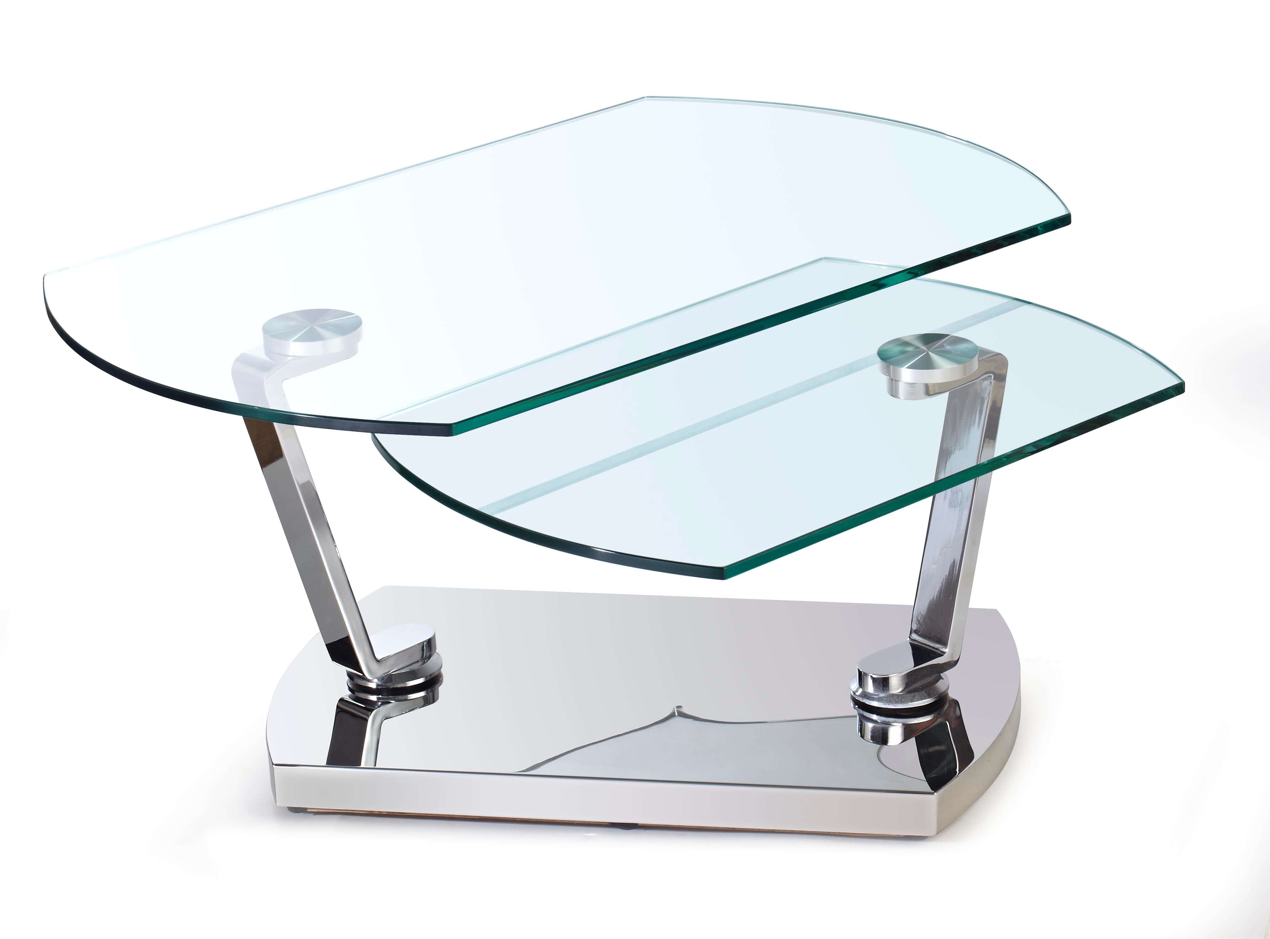 8062 Motion Glass Top Cocktail Table