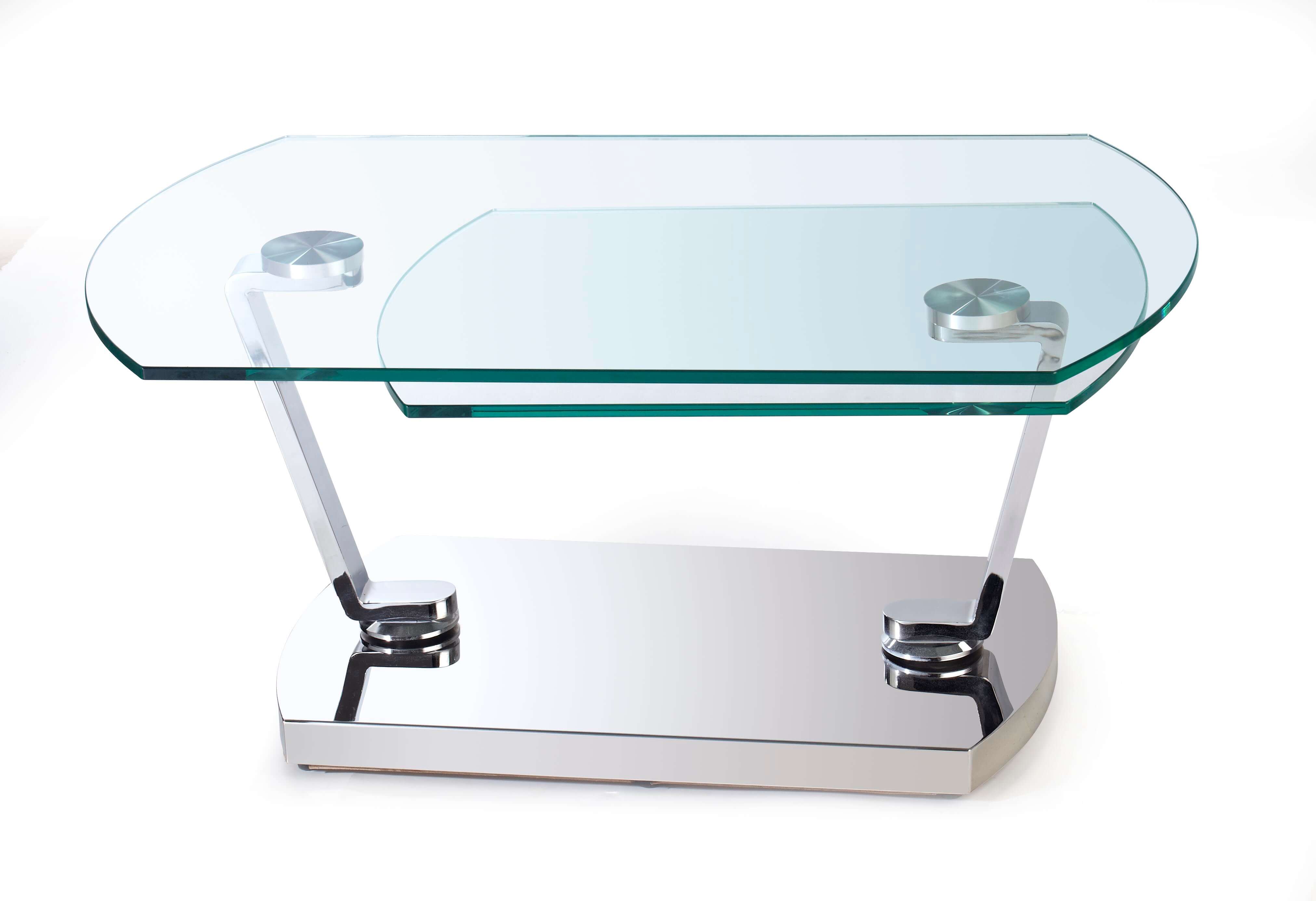 8062 Motion Glass Top Cocktail Table