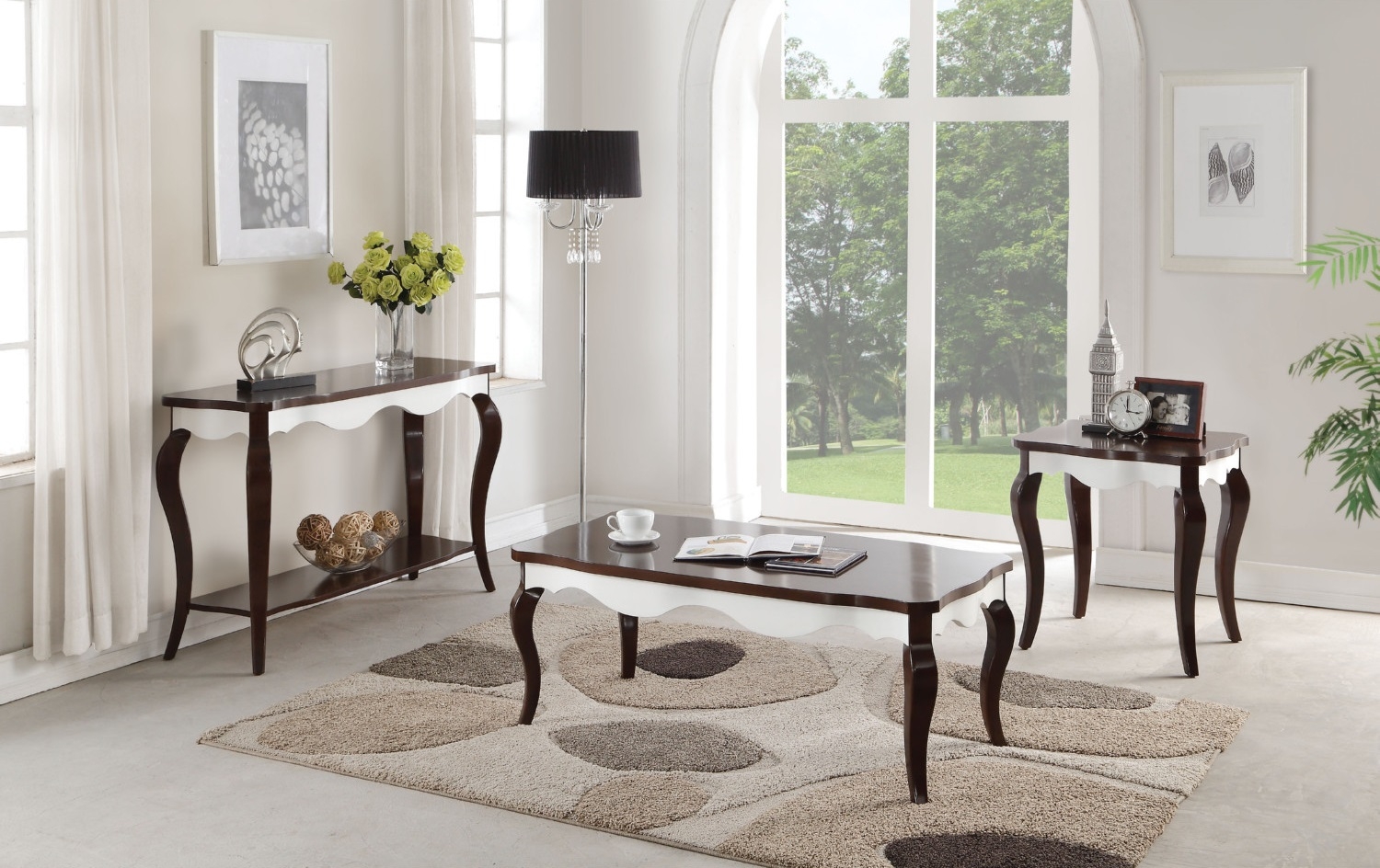 Mathias Wood Rectangular Coffee Table