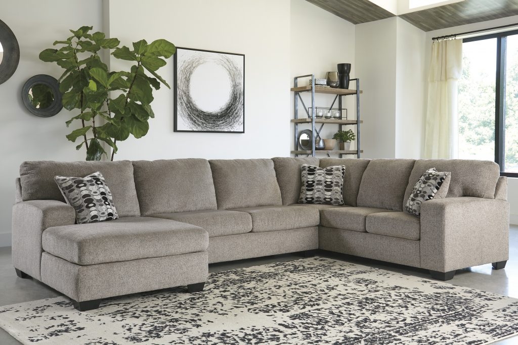 Ballinasloe 3-Piece L-Shaped Sectional Sofa w/Left Chaise