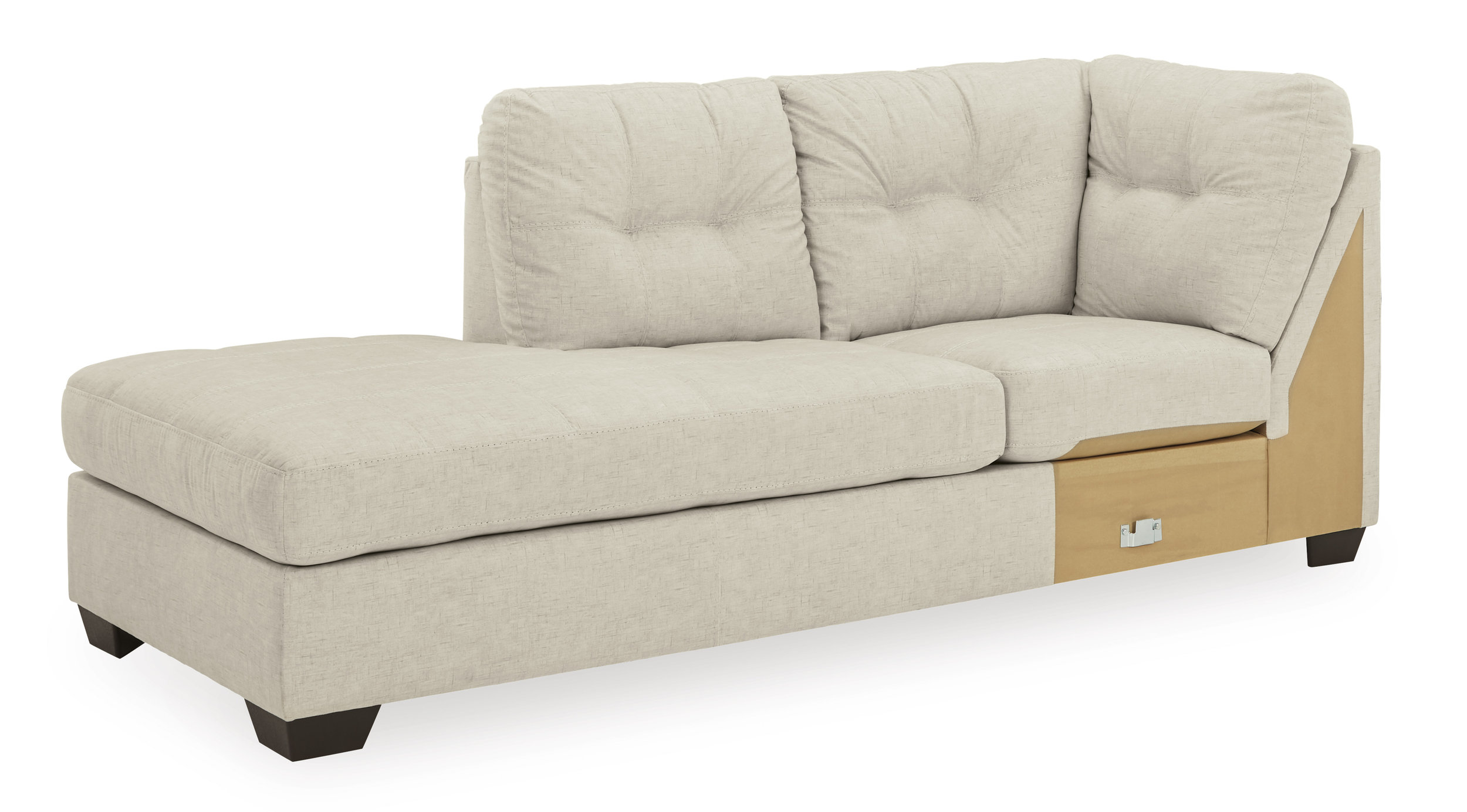Falkirk Fabric 2-Piece Sectional w/Chaise