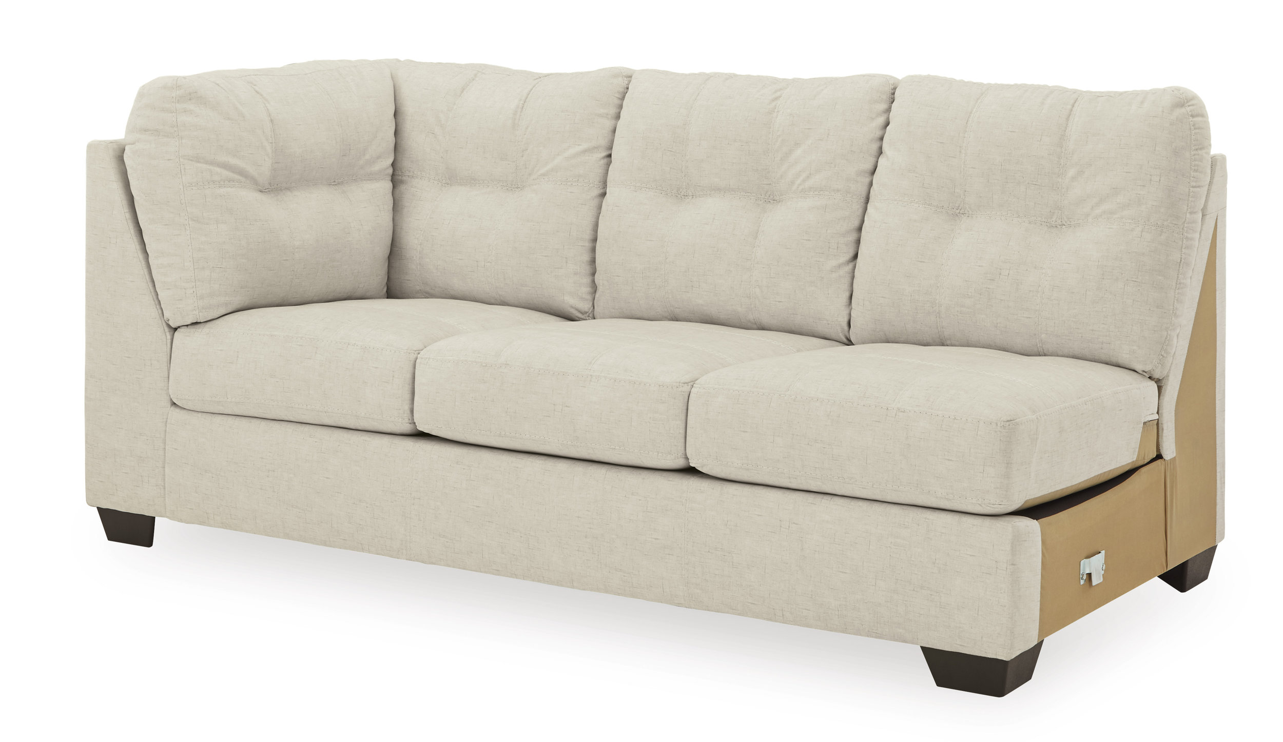 Falkirk Fabric 2-Piece Sectional w/Chaise