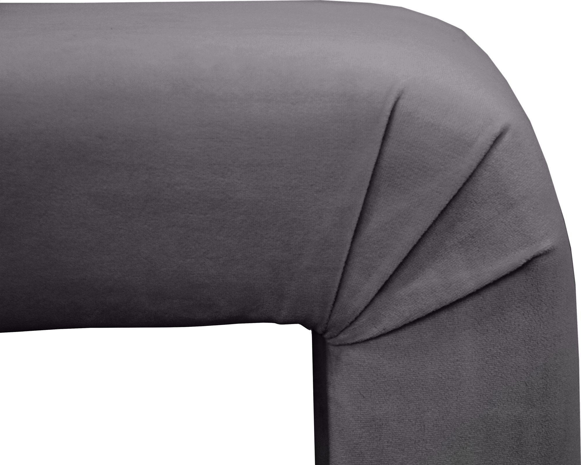 Minimalist Velvet Bench
