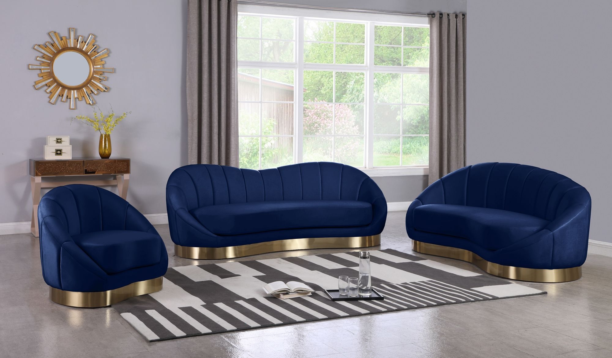 Shelly Velvet Chair