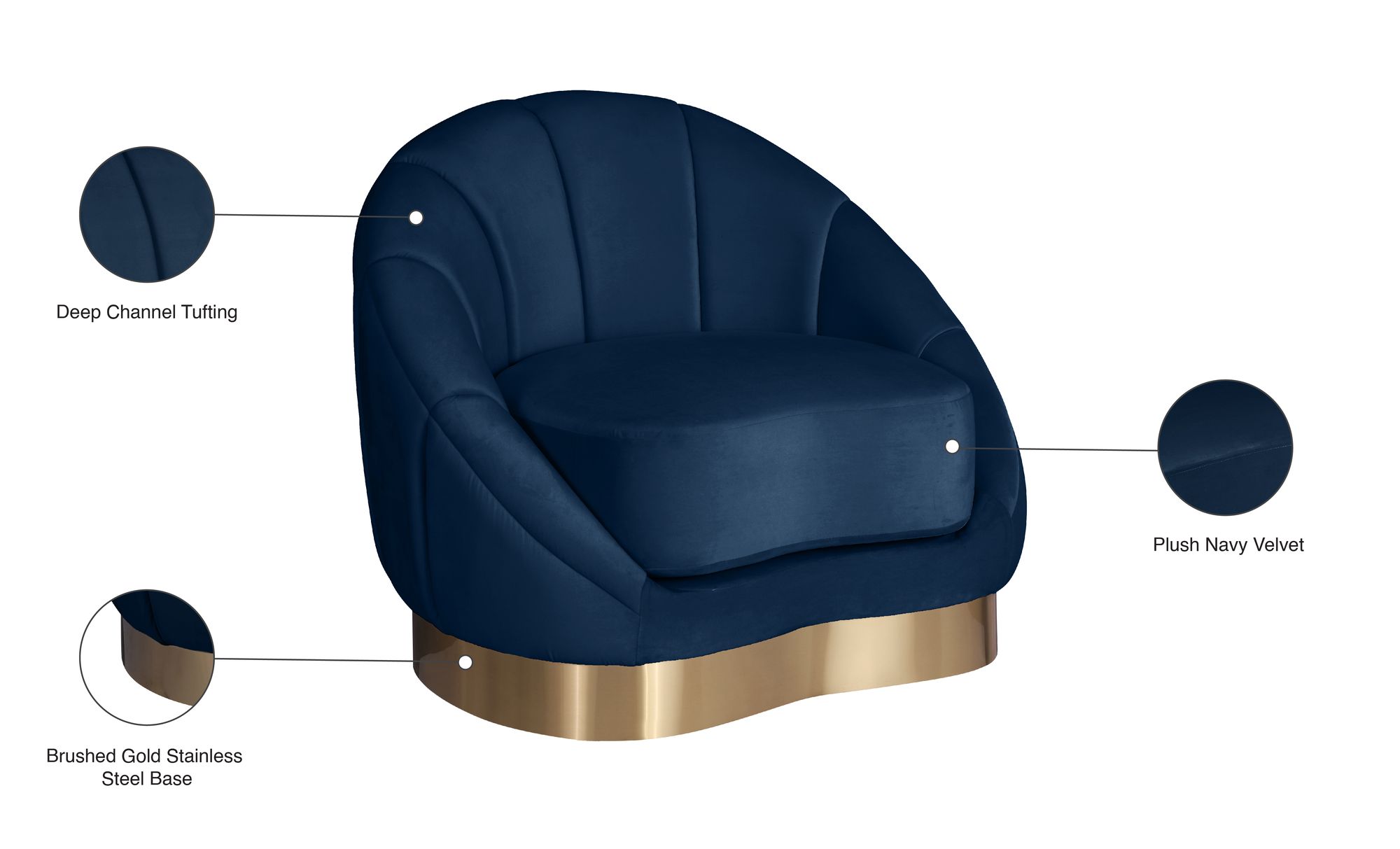 Shelly Velvet Chair