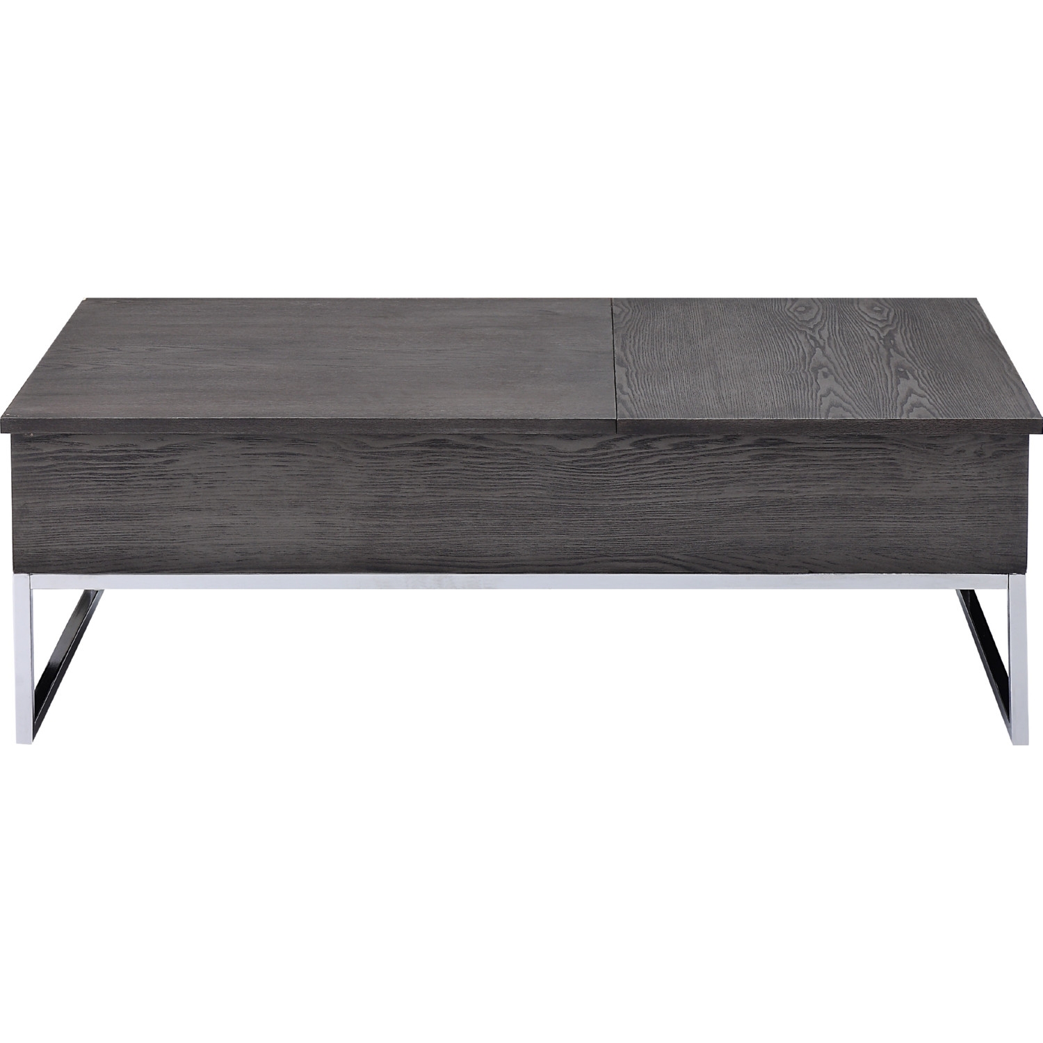 Iban Wood Rectangular Lift Top Storage Coffee Table Set