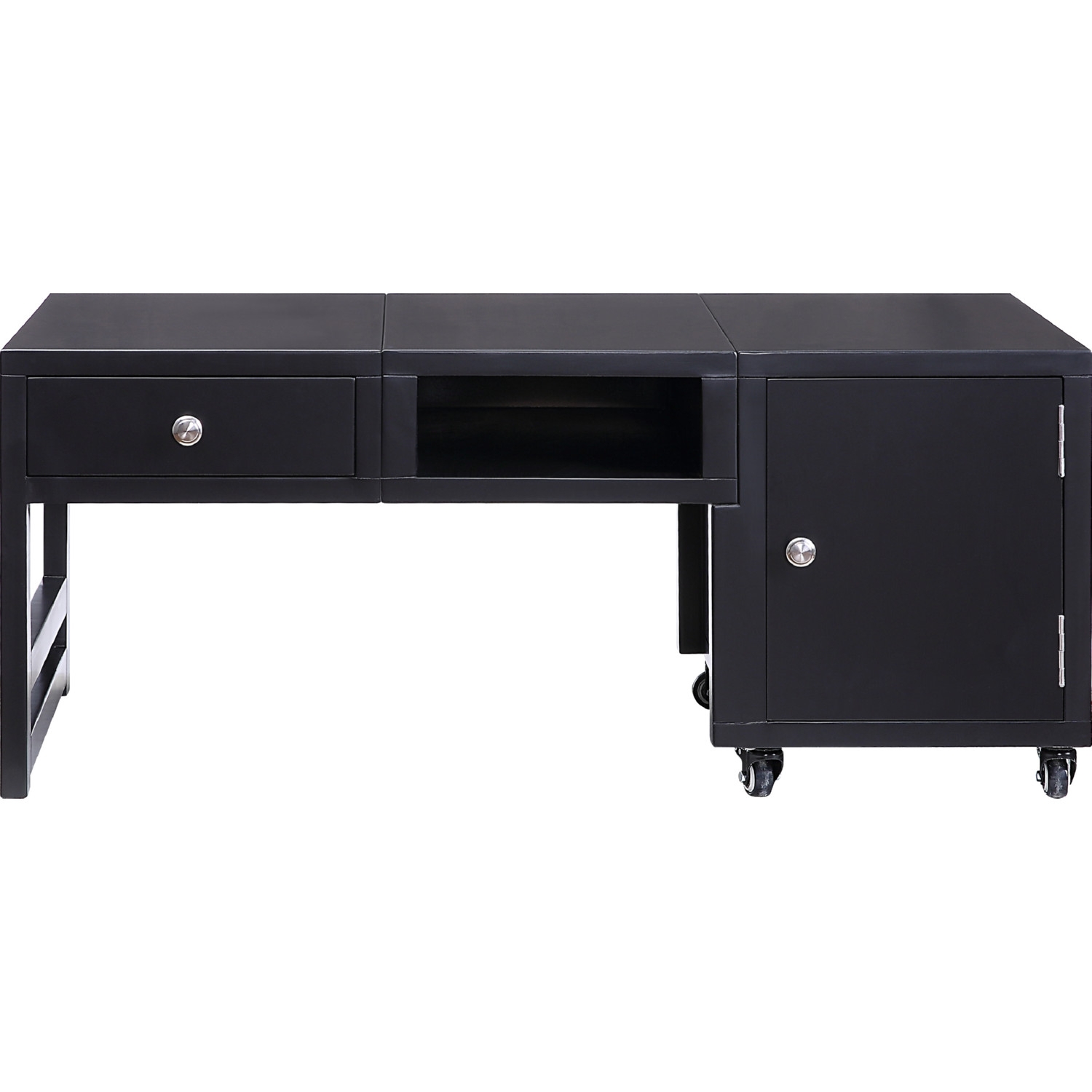 Machiko Wood Foldable Storage Coffee Table