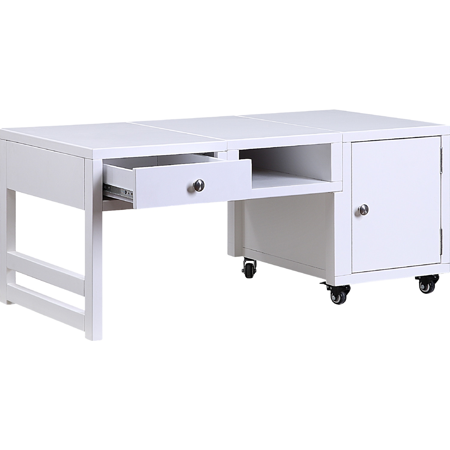 Machiko Wood Foldable Storage Coffee Table
