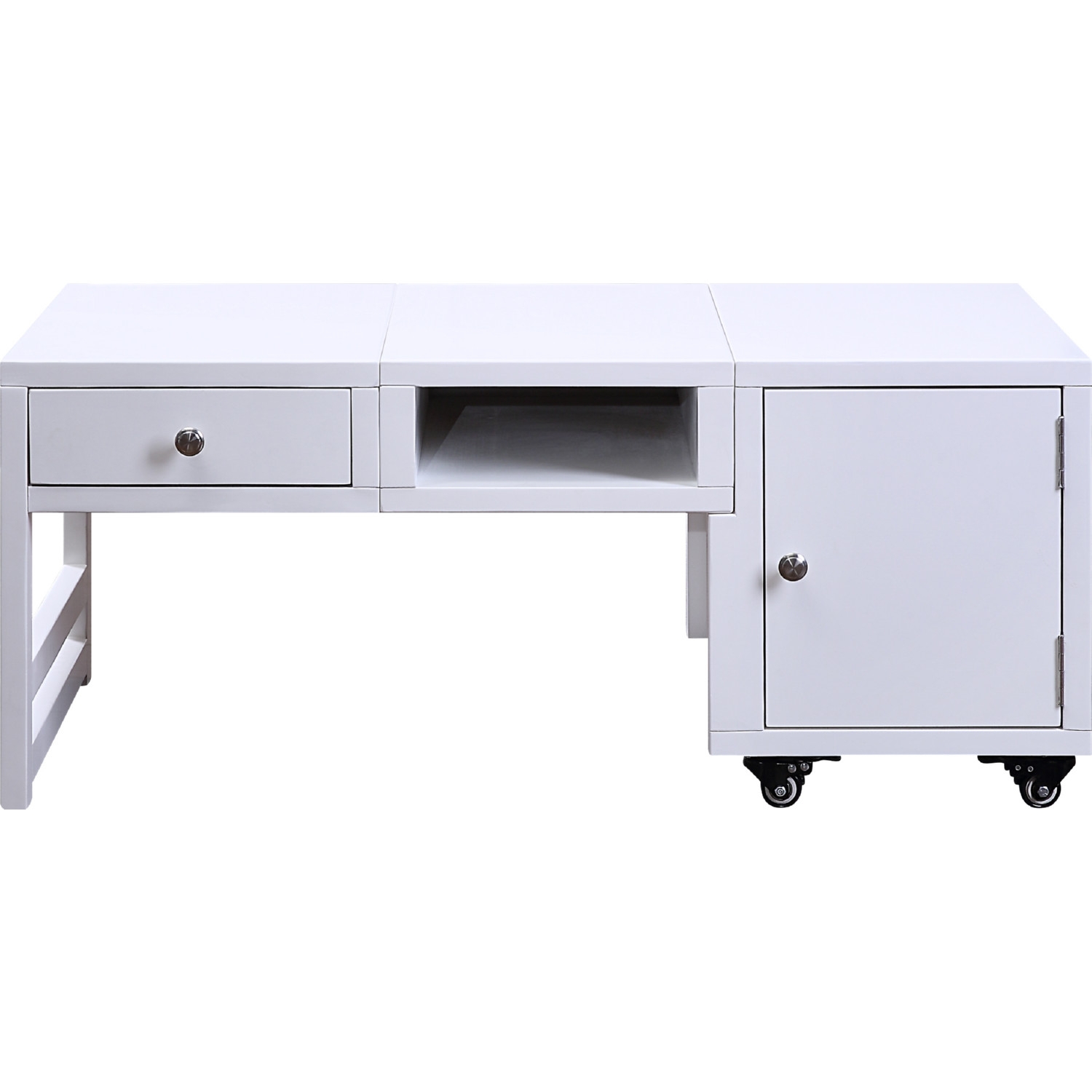 Machiko Wood Foldable Storage Coffee Table
