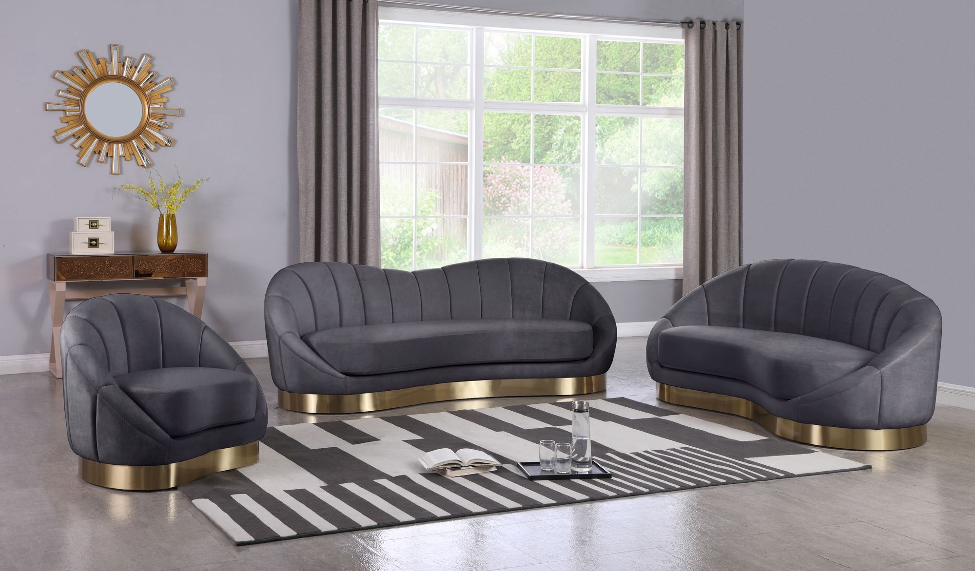 Shelly Velvet Chair