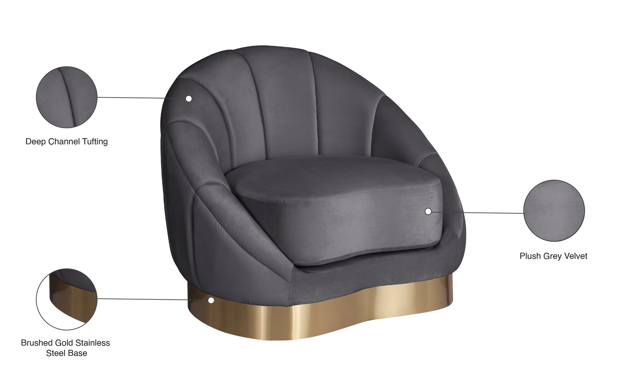 Shelly Velvet Chair