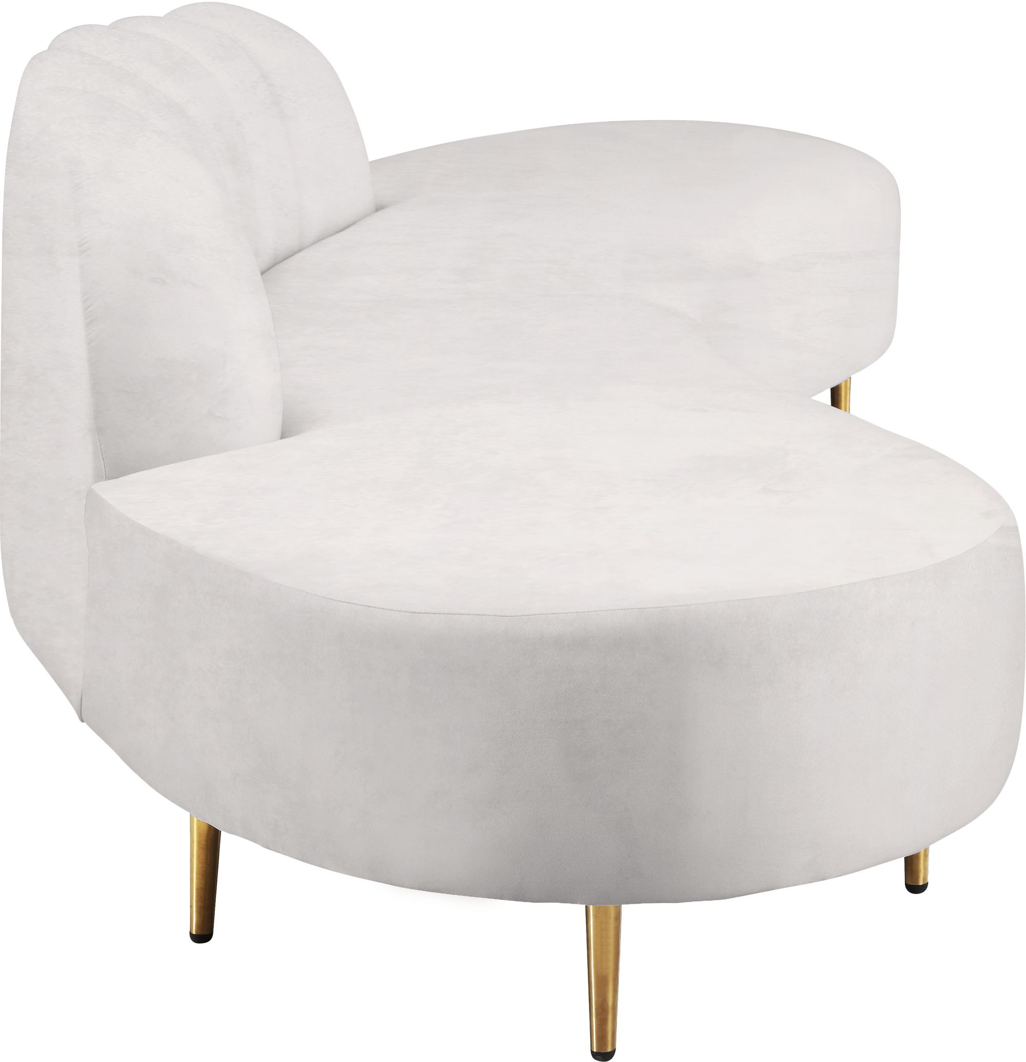 Divine 2-Piece Velvet Sectional