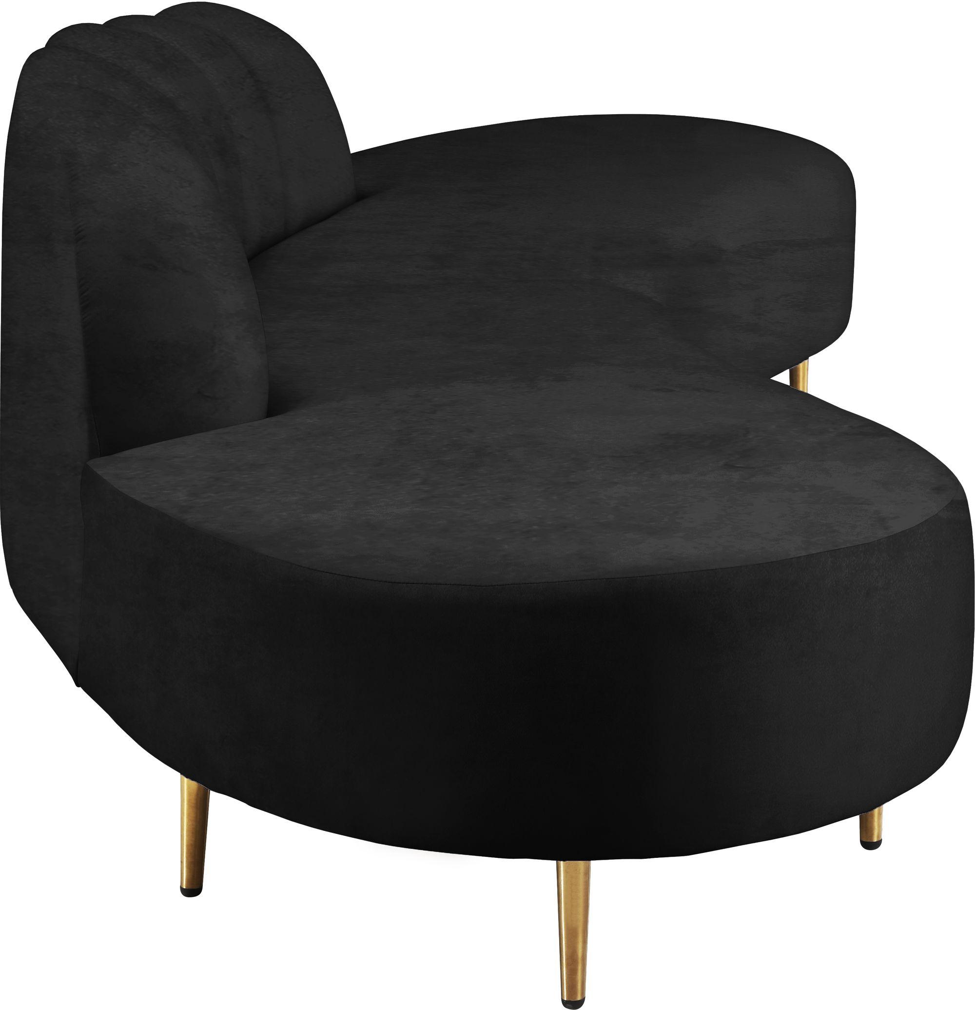 Divine 2-Piece Velvet Sectional