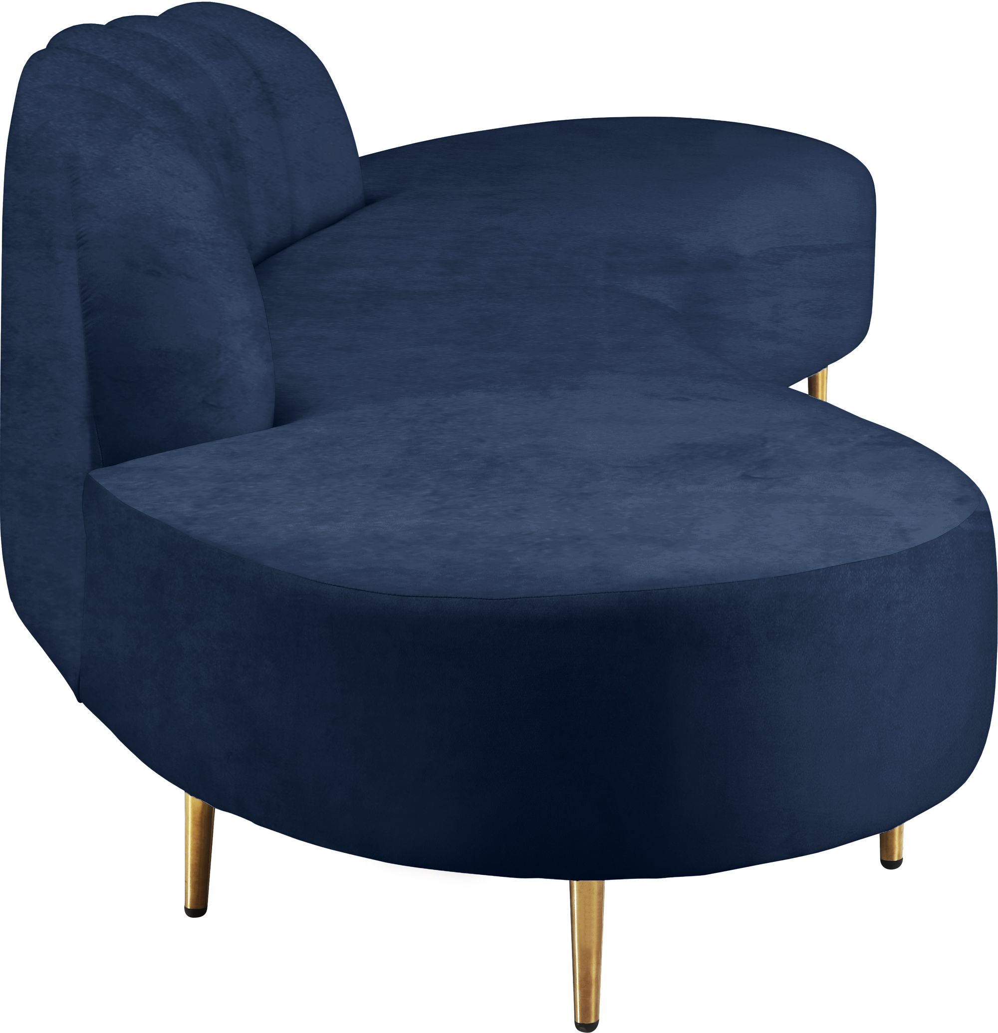 Divine 2-Piece Velvet Sectional
