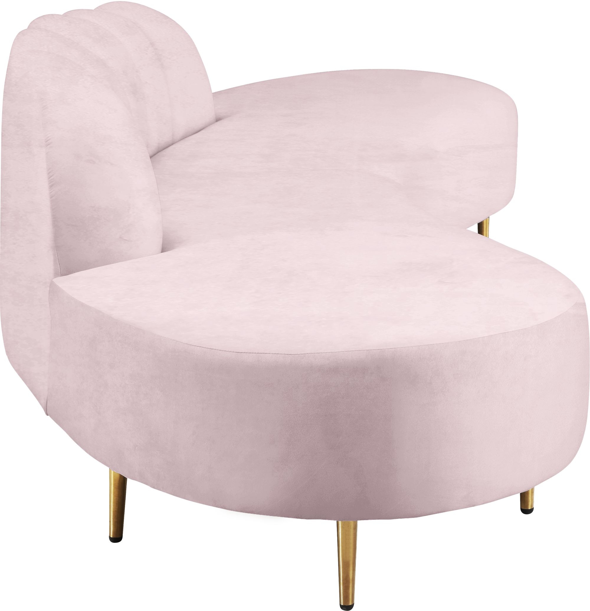 Divine 2-Piece Velvet Sectional