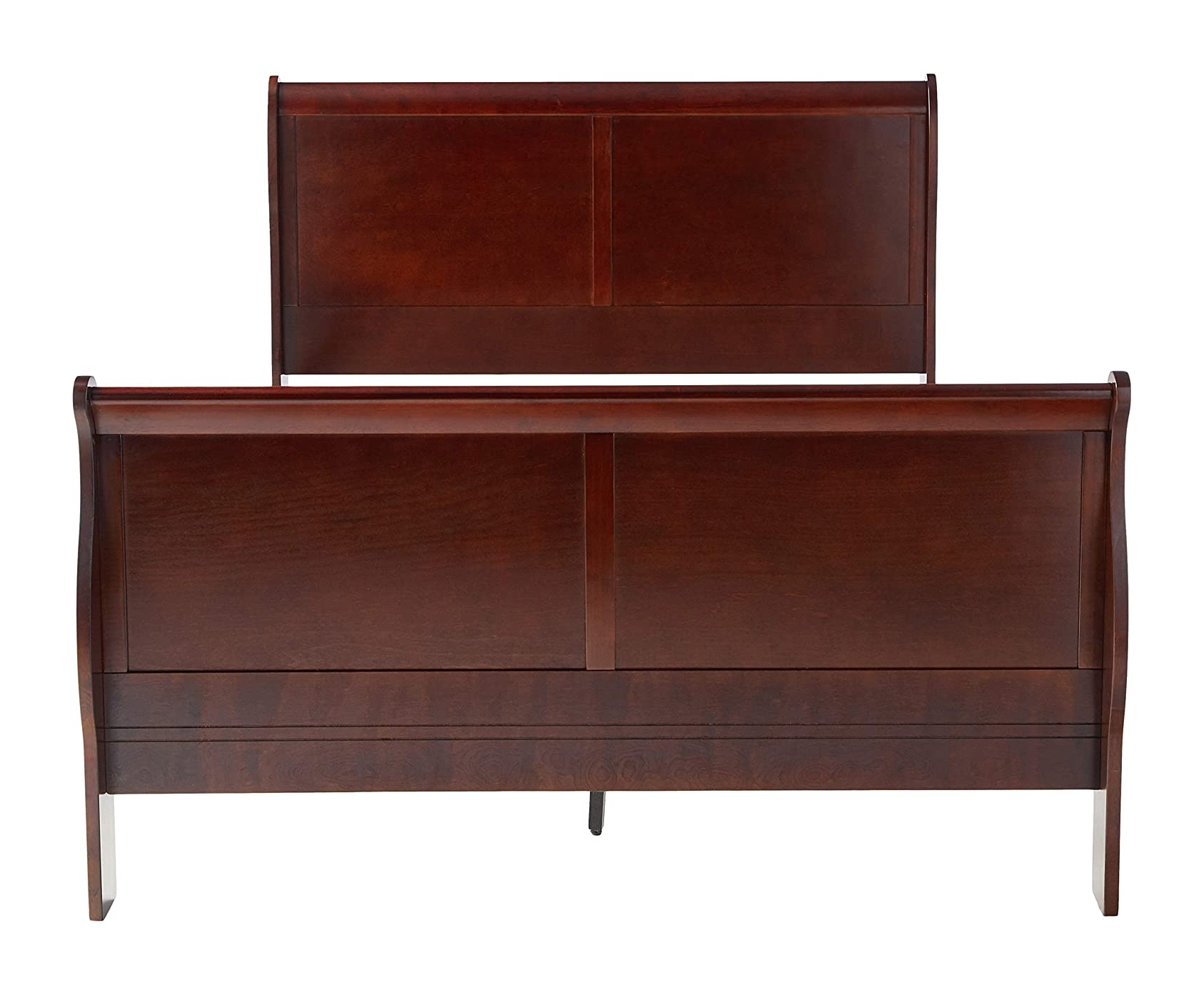 Louis Philippe III Sleigh Bed