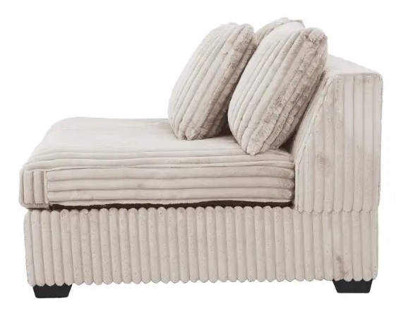 118" L Shaped Sectional Couch, Modular 5 Seat Comfy Modular Sofa