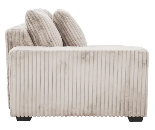 SM Atlas Fabric Jumbo Corduroy Modular Sectional Sofa