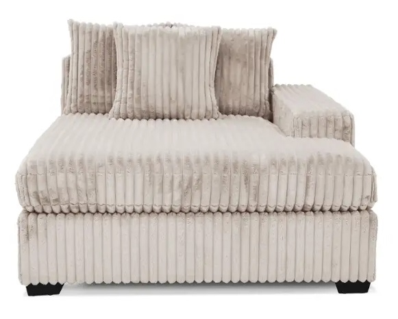 SM Atlas Fabric Jumbo Corduroy Modular Sectional Sofa
