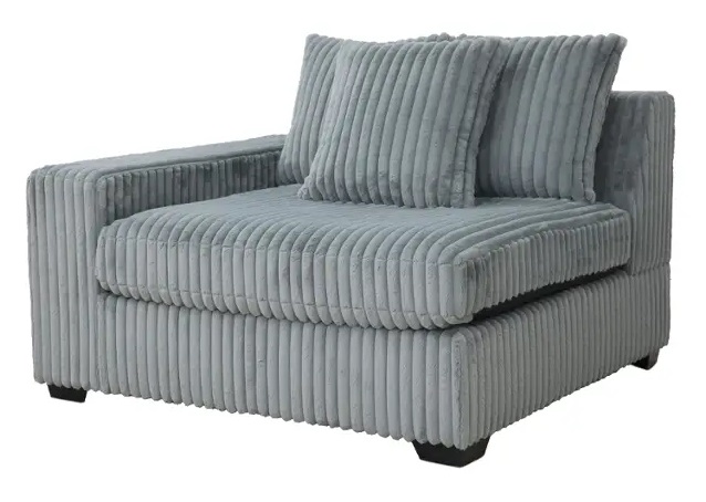 SM Atlas Fabric Jumbo Corduroy Modular Sectional Sofa
