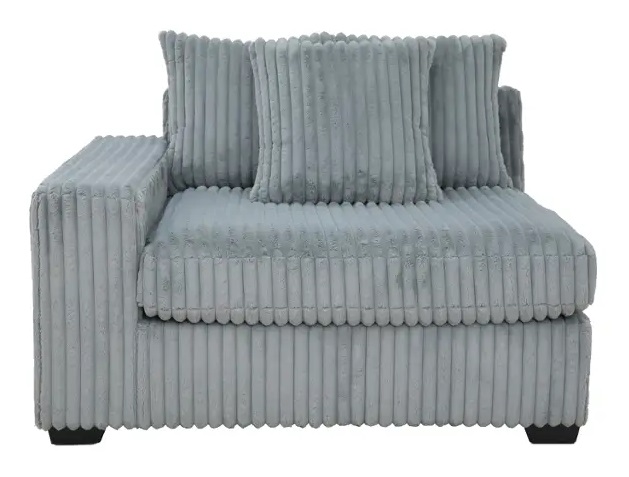 SM Atlas Fabric Jumbo Corduroy Modular Sectional Sofa