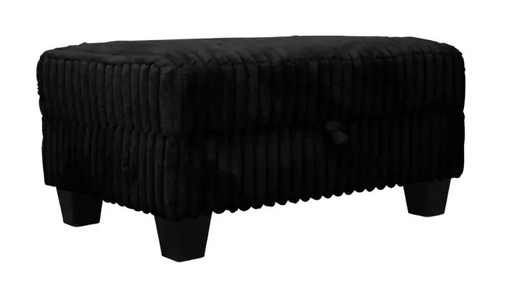 SM Vega Fabric Jumbo Corduroy L-Shaped Sectional Sofa