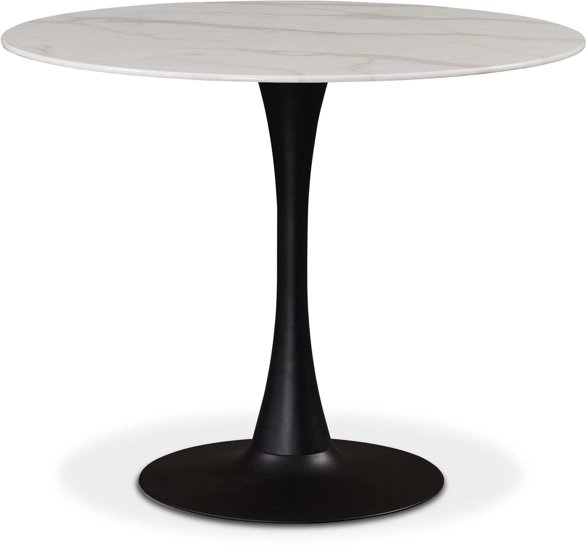 Tulip 36" Round Glass Dining Table