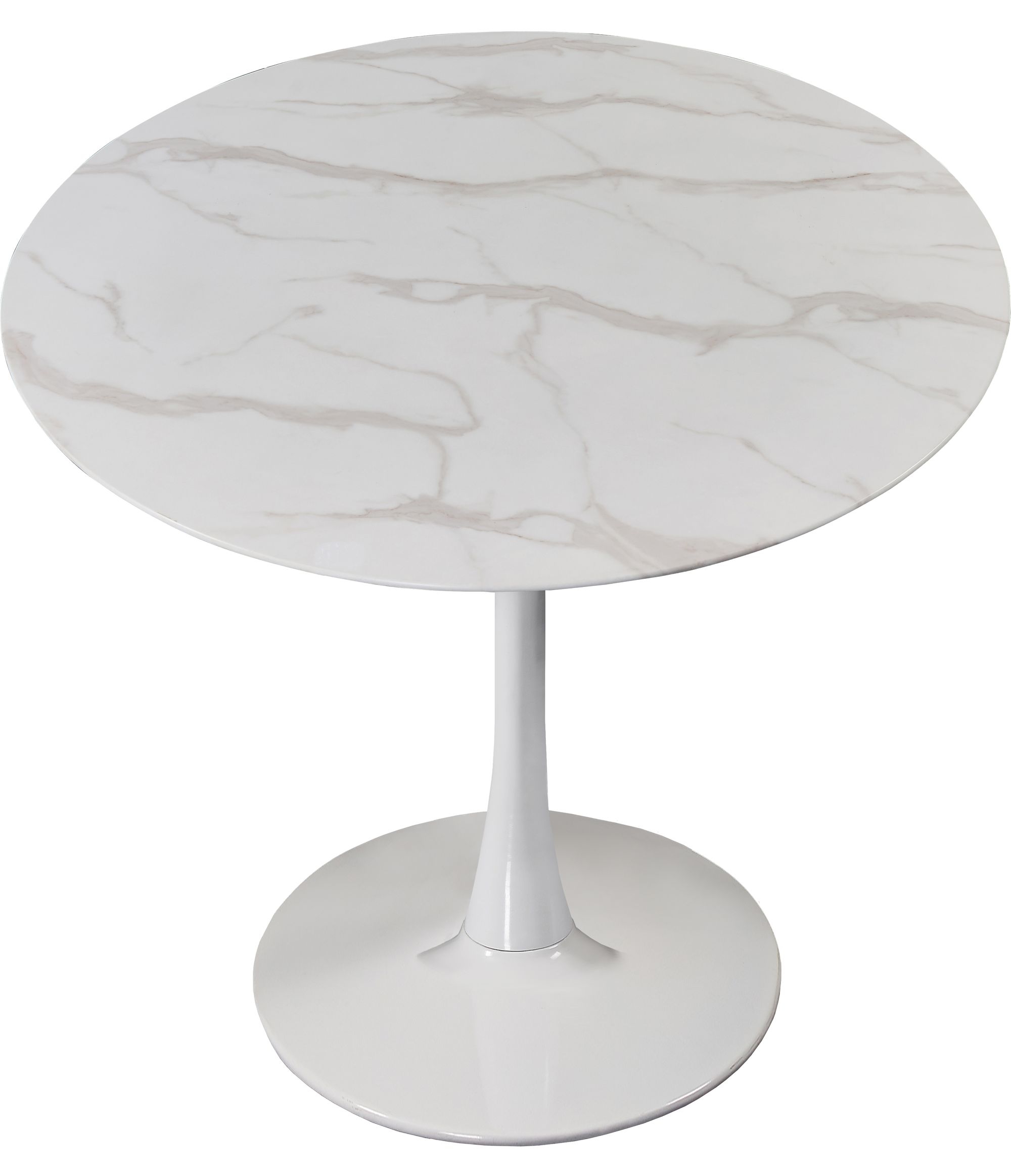 Tulip 36" Round Glass Dining Table