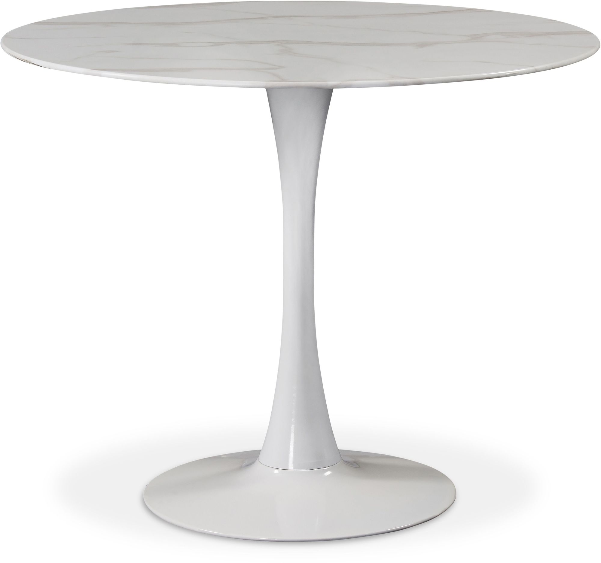 Tulip 36" Round Glass Dining Table