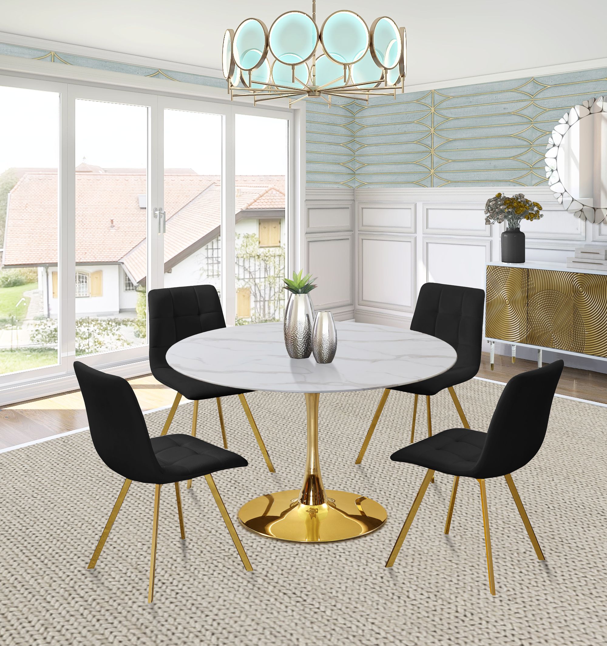 Annie Velvet Dining Chair