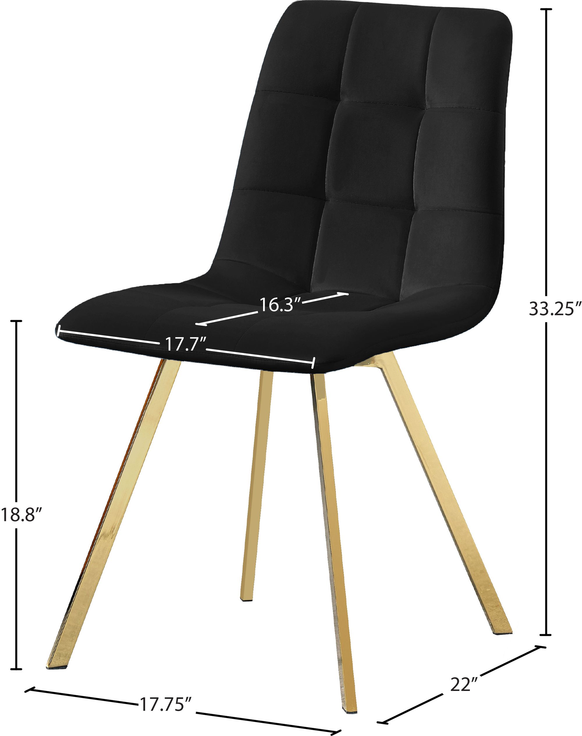 Annie Velvet Dining Chair