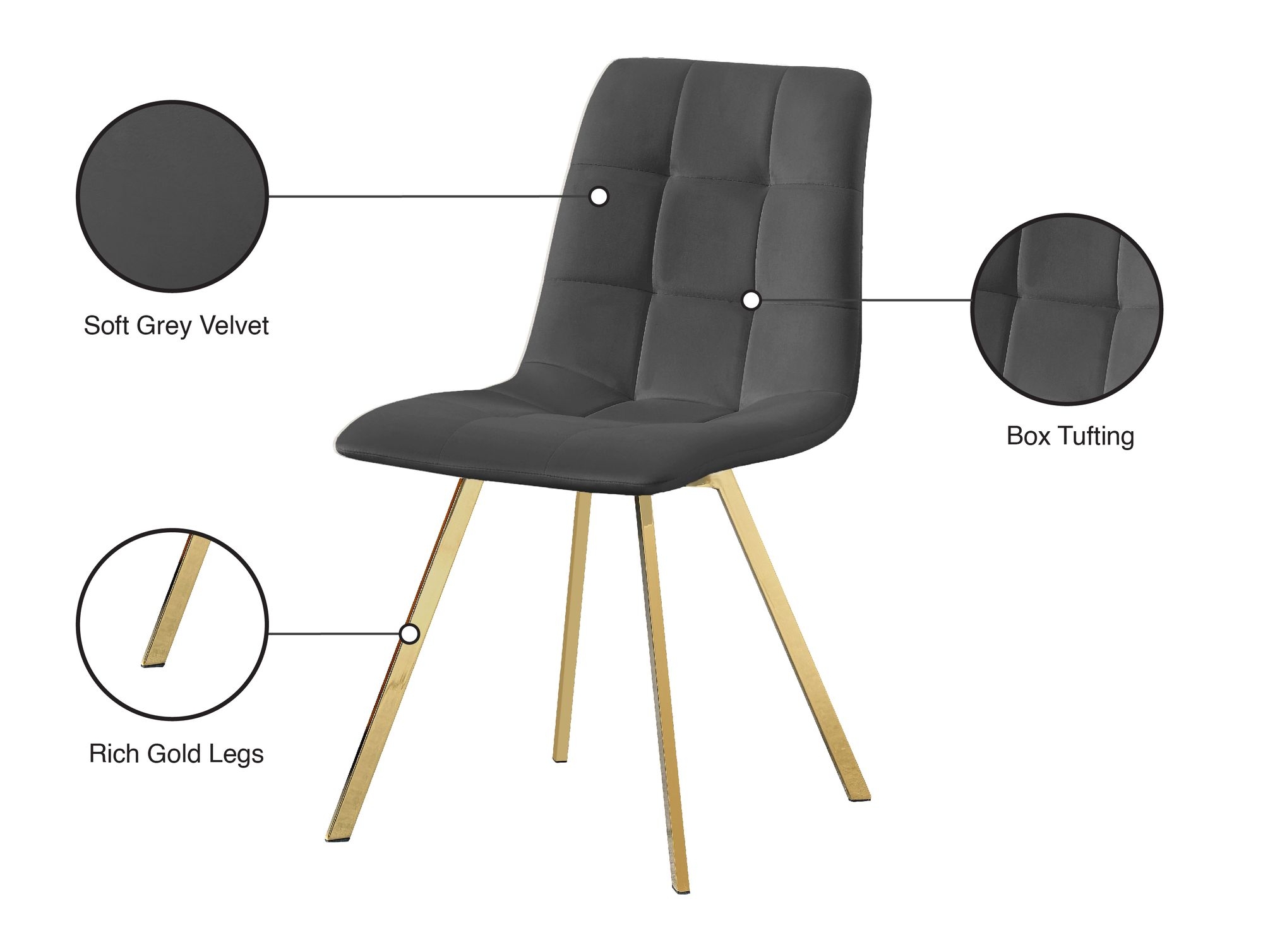 Annie Velvet Dining Chair