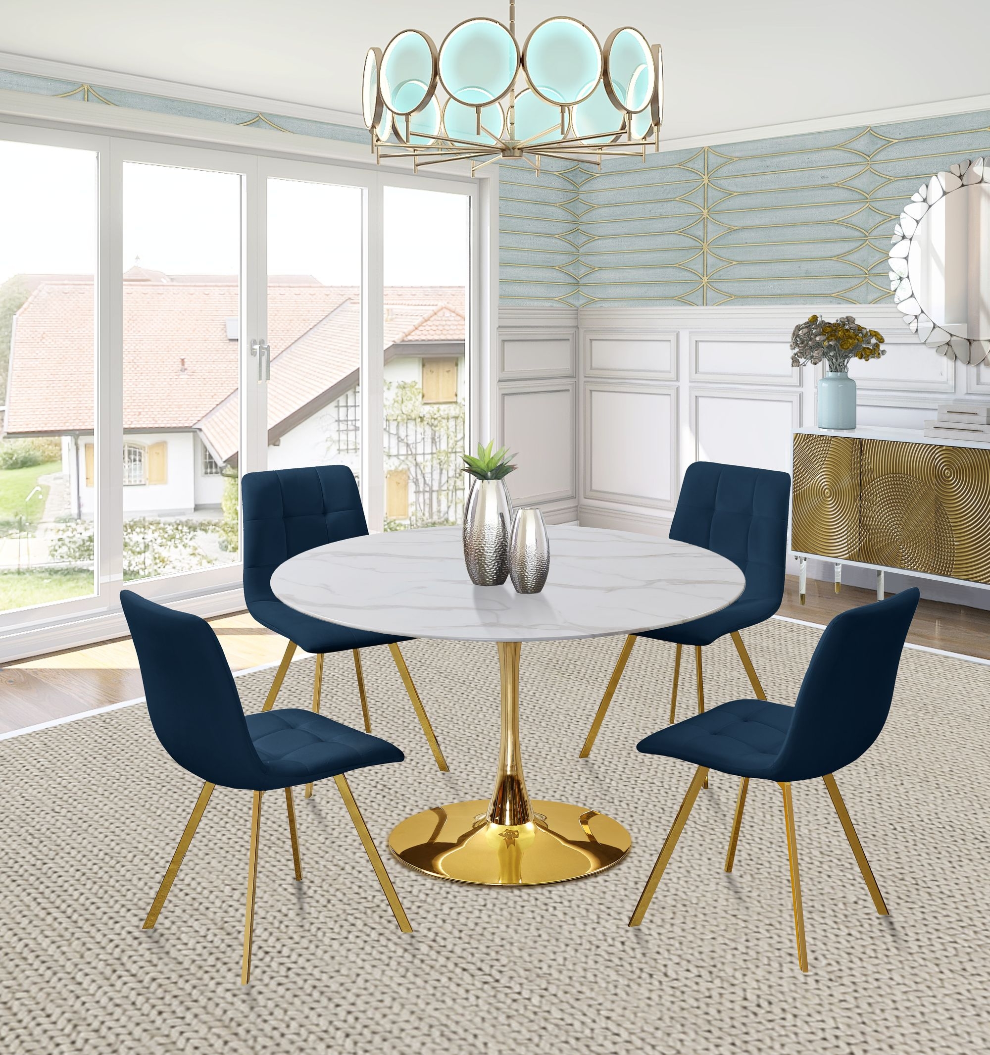 Annie Velvet Dining Chair