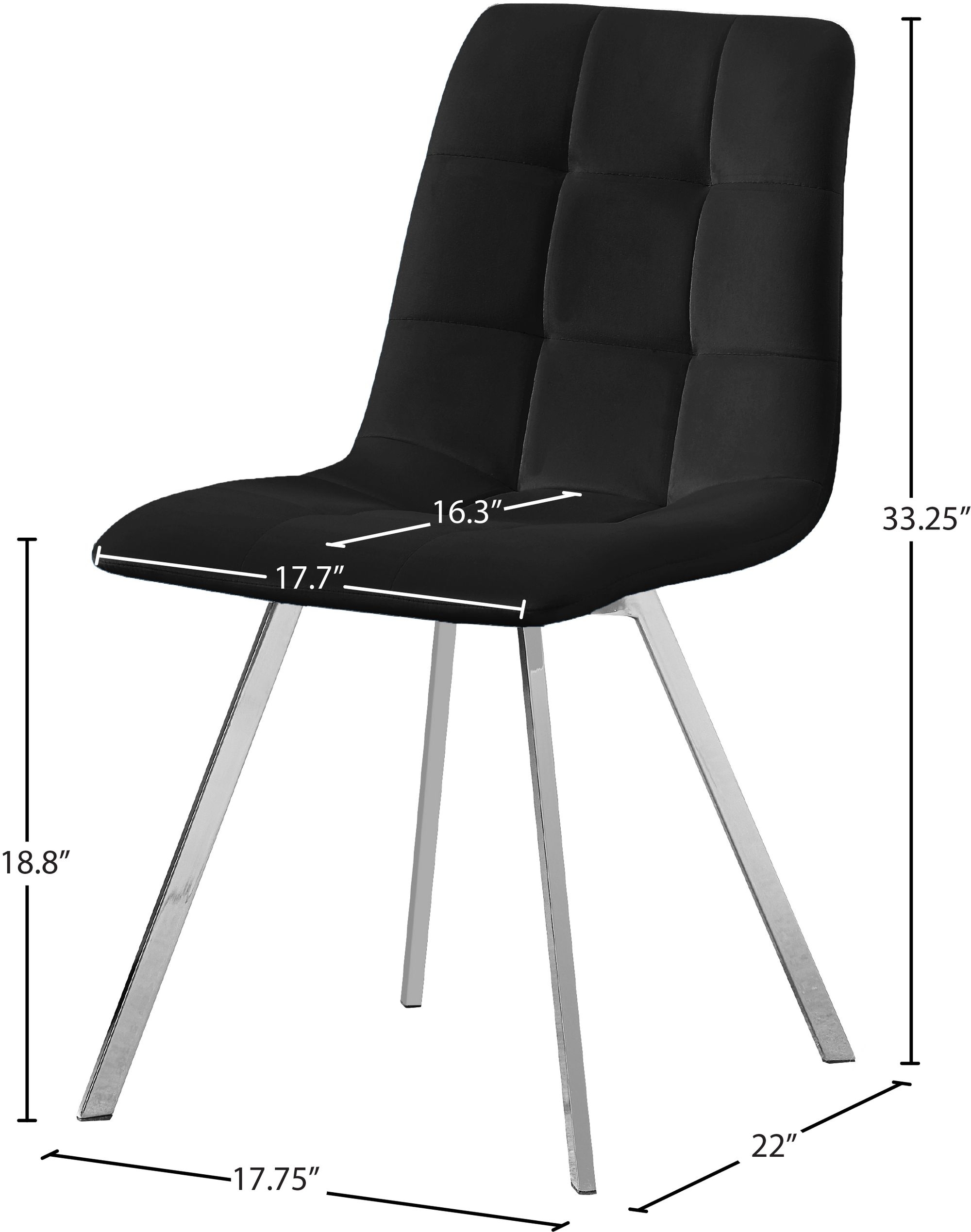 Annie Velvet Dining Chair
