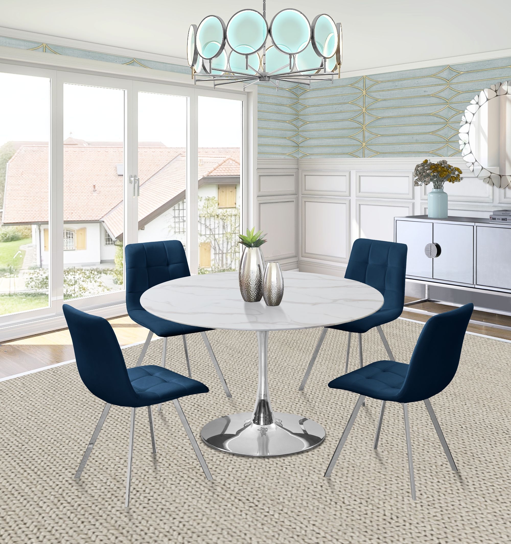 Annie Velvet Dining Chair