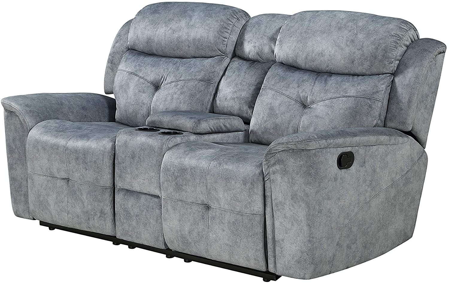 Mariana Fabric Microfiber Reclining Living Room Set