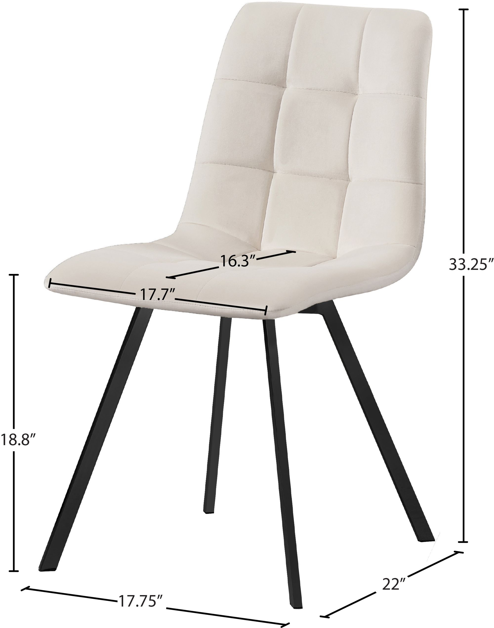 Annie Velvet Dining Chair