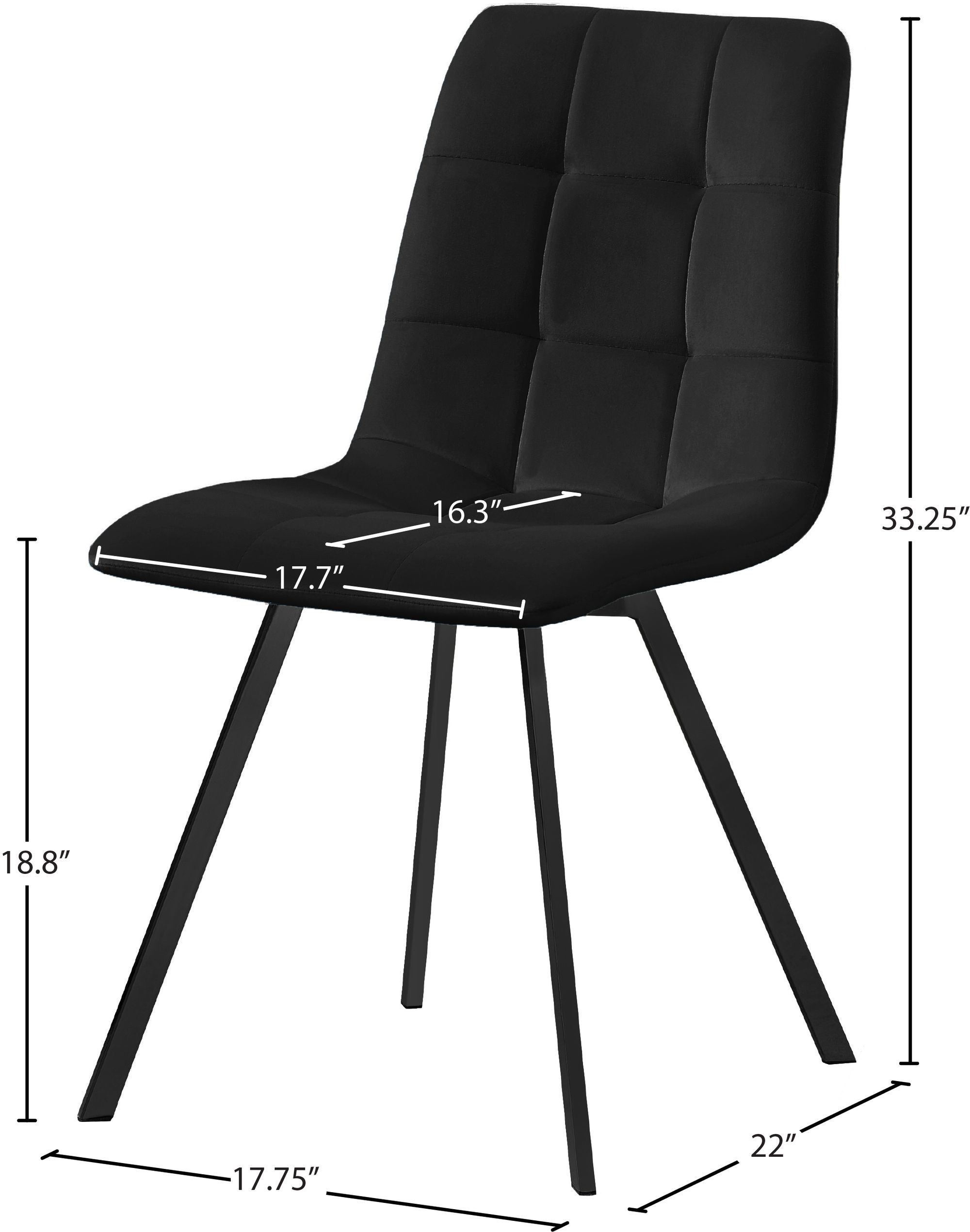Annie Velvet Dining Chair