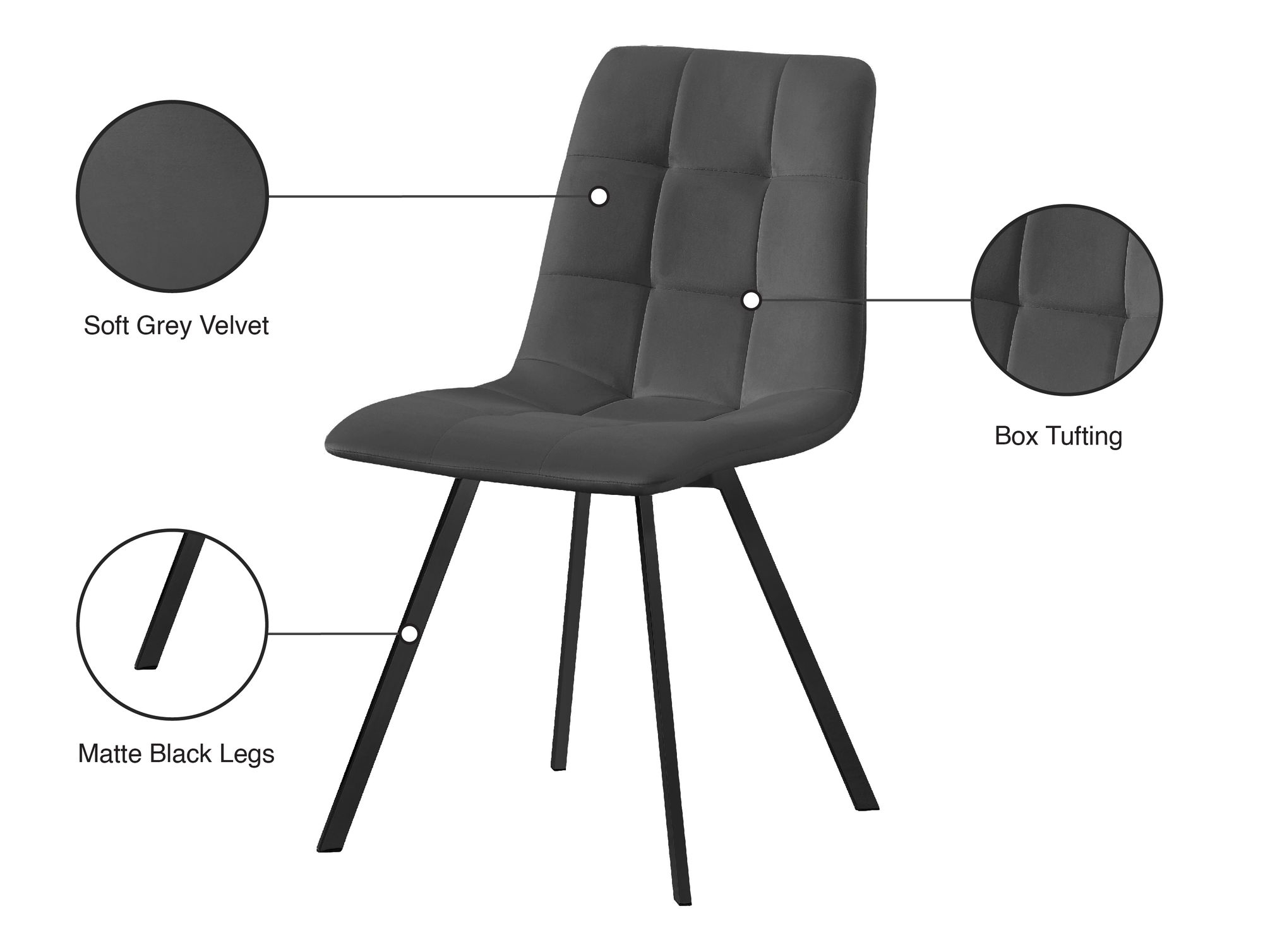 Annie Velvet Dining Chair