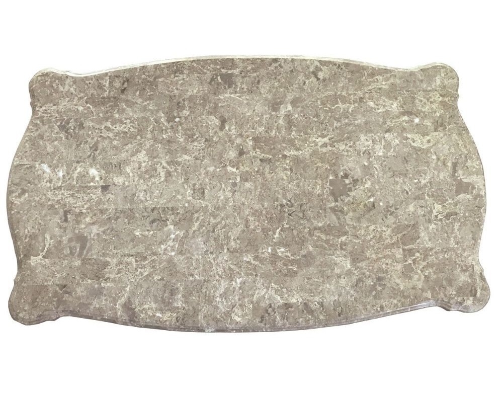 Bently Marble/Wood Coffee Table