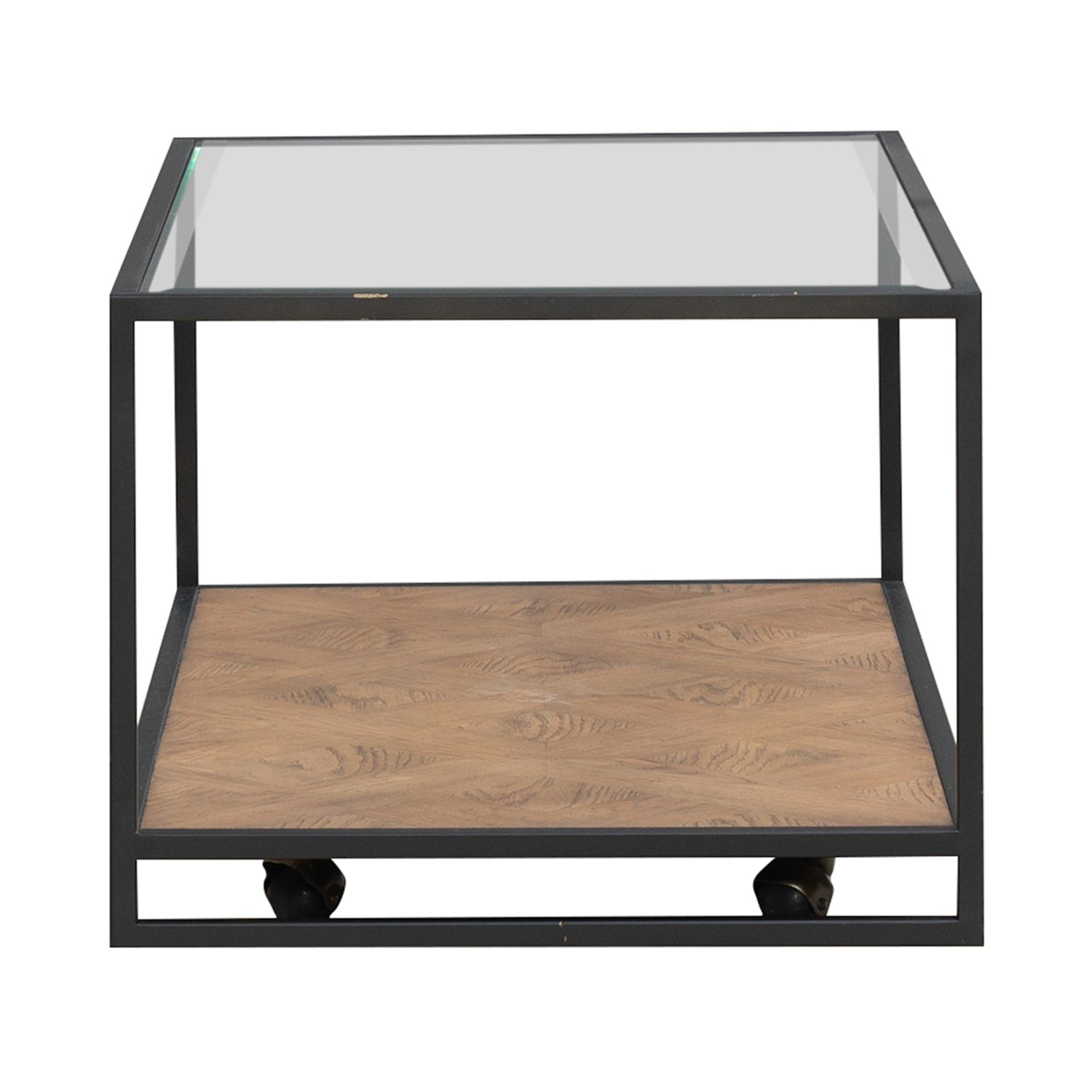 Bedford Rectangular Glass/Metal/MDF Cocktail Table