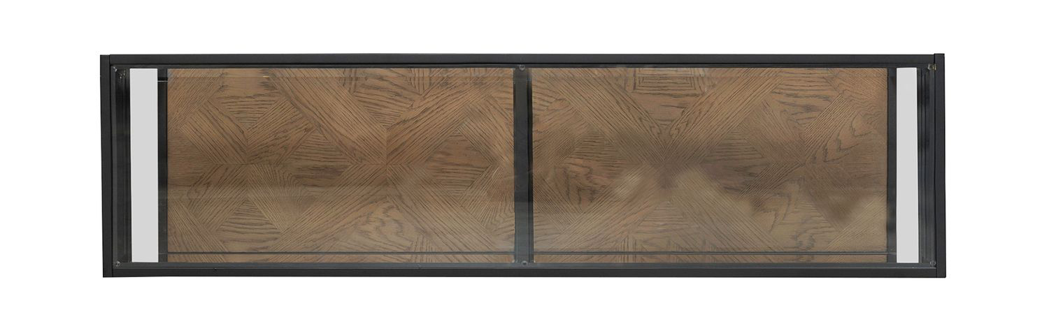 Bedford Rectangular Glass/MDF/Metal Sofa Table