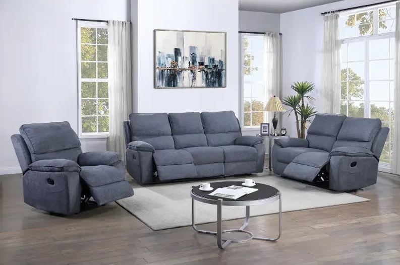SM 81723 Fabric Reclining Loveseat