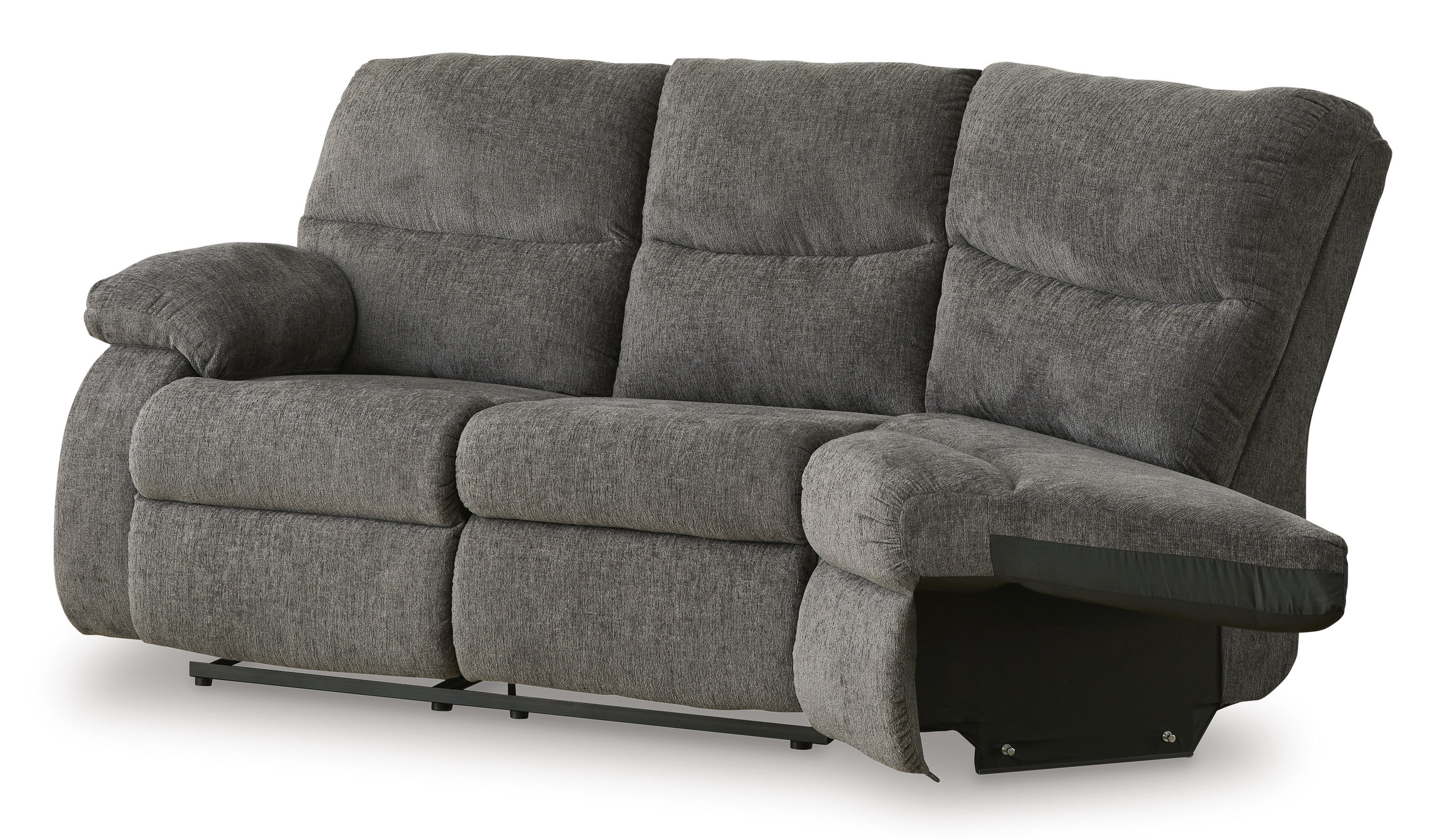 Museum Fabric 2-Piece Reclining Sectional
